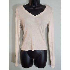 Madewell Ribbed Tank Top Casual Everyday Basic Top Size M